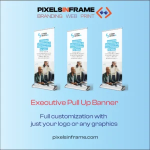 Executive Pull Up Banner Printing in Midrand | System & Carry Bag Included