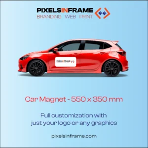 Car Magnet Printing in Midrand | Set of 2 Full Colour Vehicle Magnets