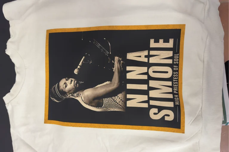 DTF (Direct to Film) Full colour DTF printed t-shirt in Midrand — detailed custom design on cotton shirt by Pixelsinframe