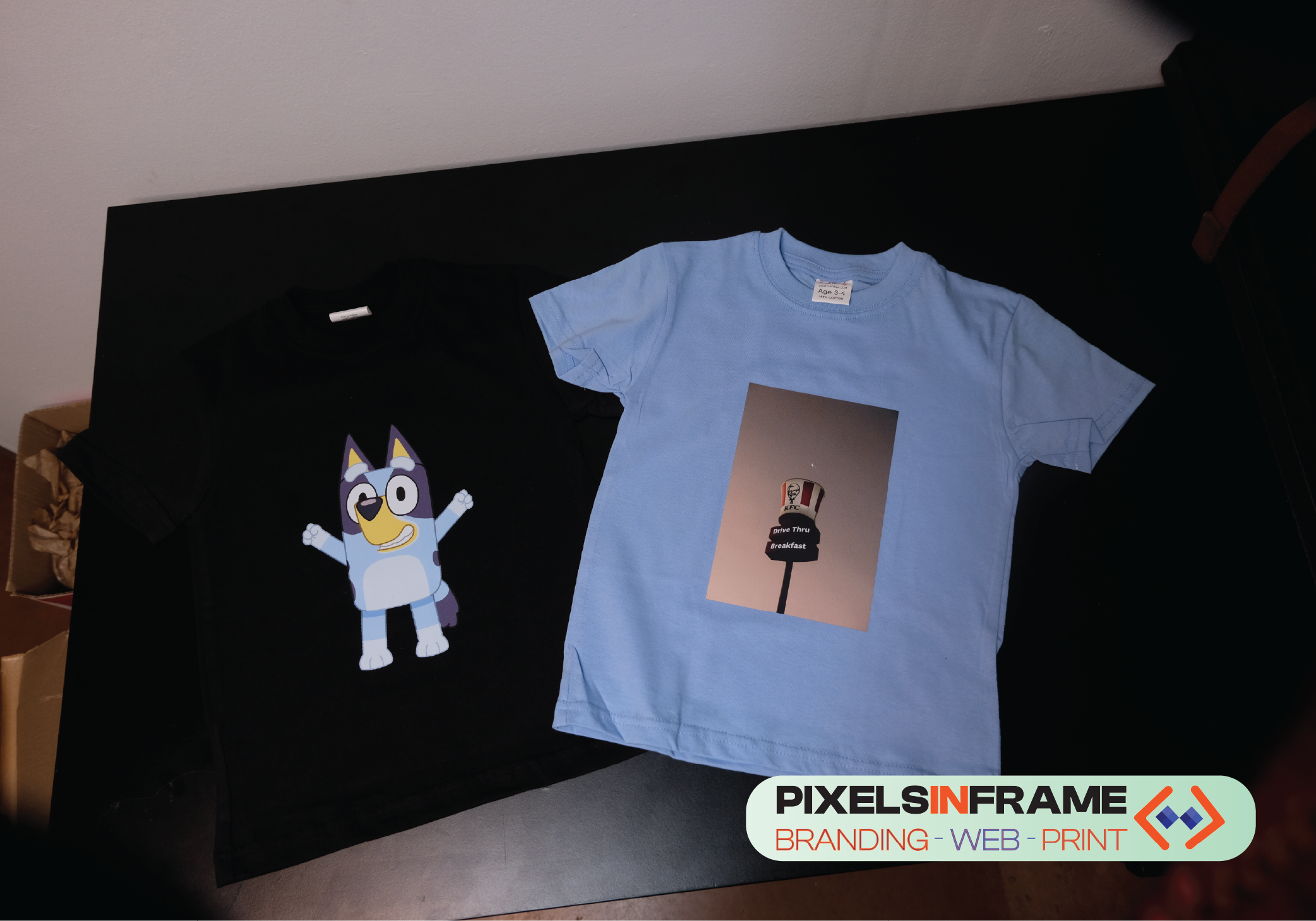 Kids Shirt Branding