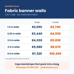 Executive Banner Wall Printing in Midrand prices